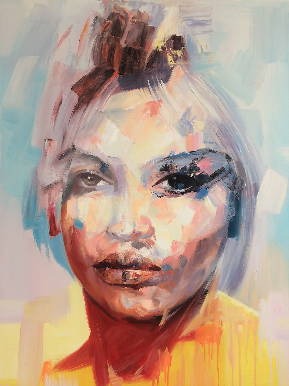Untitled - Female Stare 1.2 x 1m