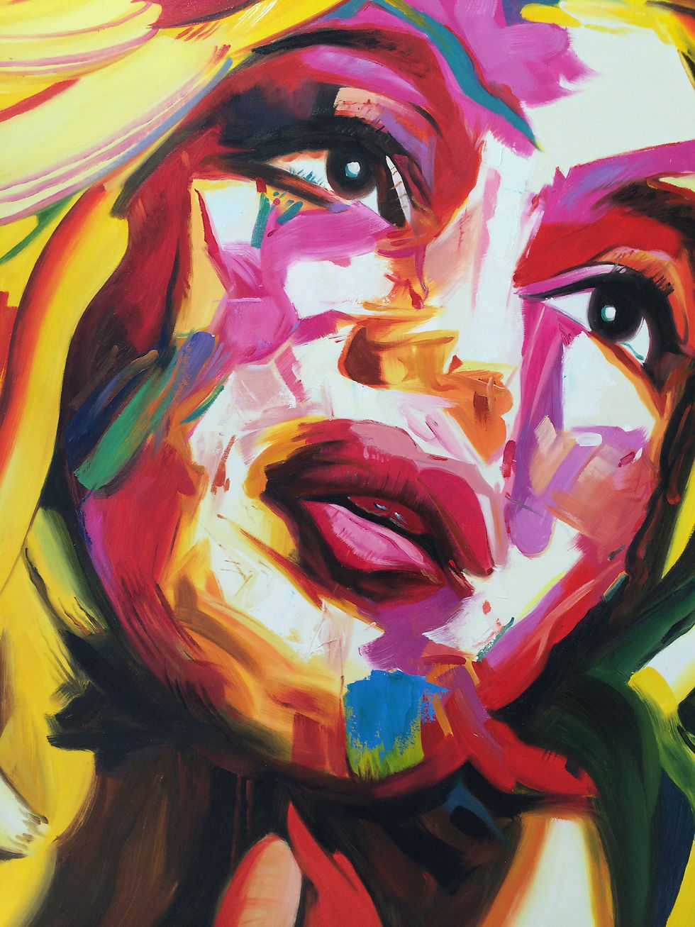 Untitled - Stare 1.2 x 1m