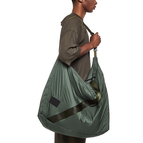 BOLSO SHOPPER NYLON VERDE Misitio