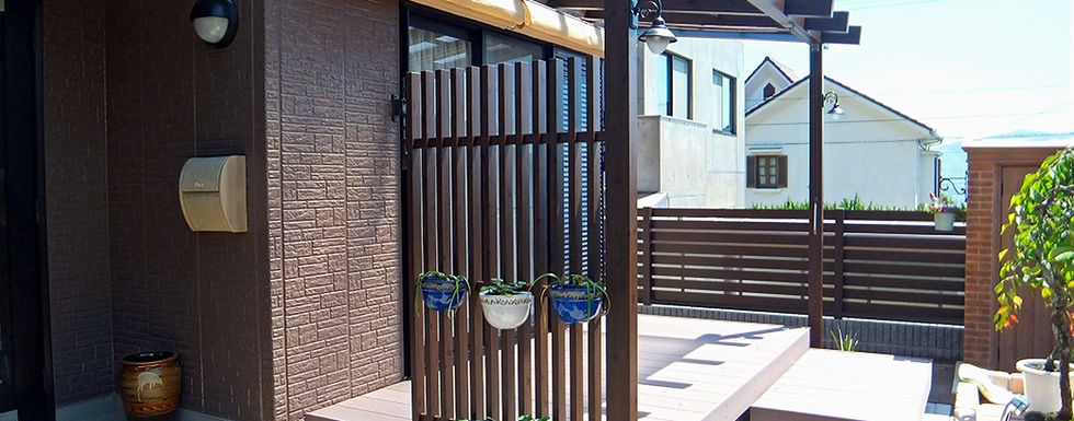 目隠しフェンス