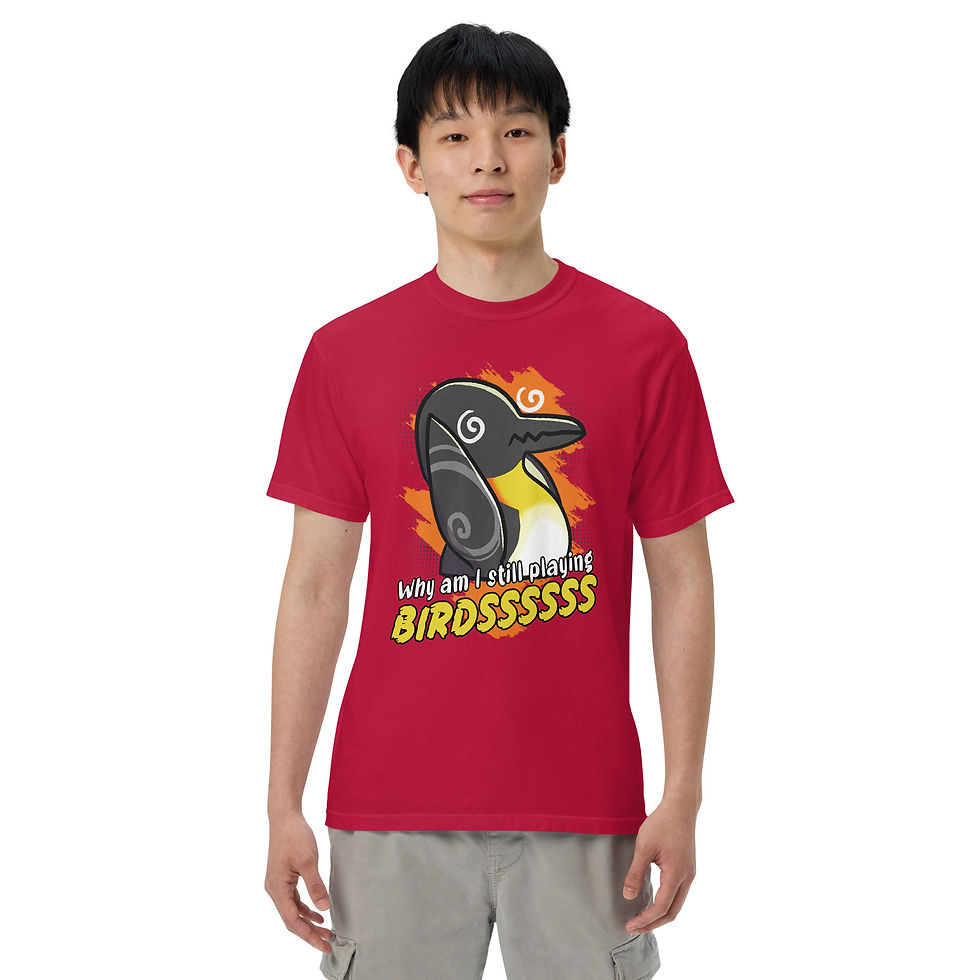 Thumbnail: Why Am I Still Playing Birdsssss Premium Unisex Shirt