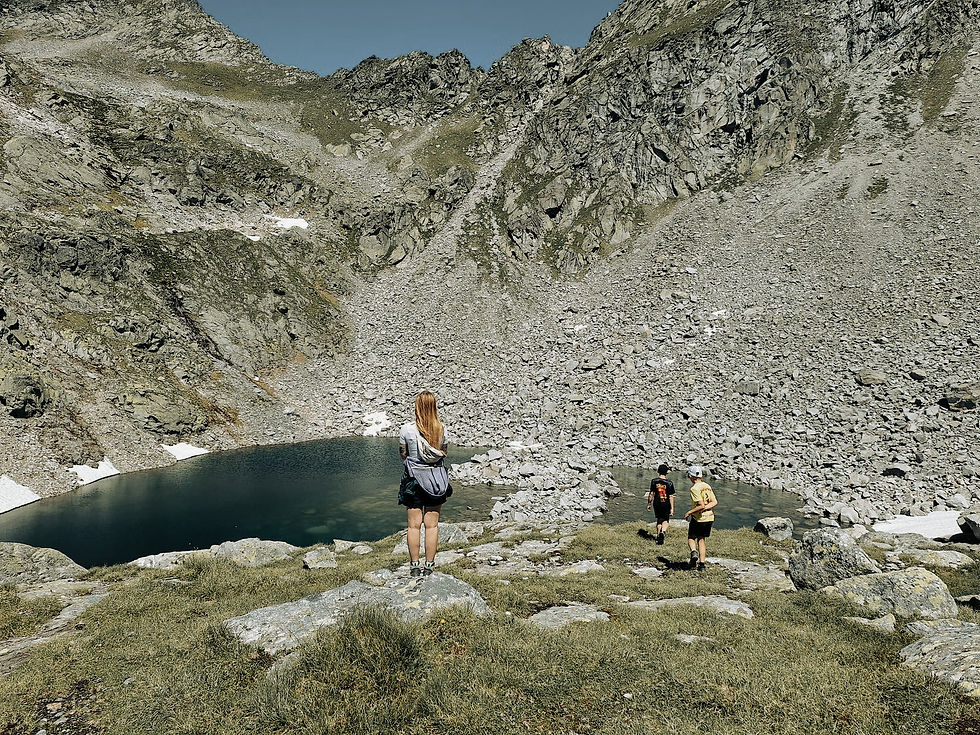 Kleiner Tauernsee am Weg zum Tauernsee