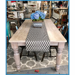 Solid Oak Farm Table