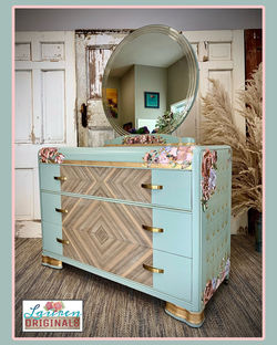 Art Deco Waterfall Dresser