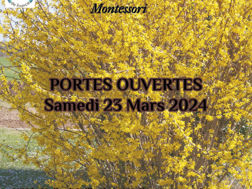 Portes Ouvertes - samedi 23 mars 2024