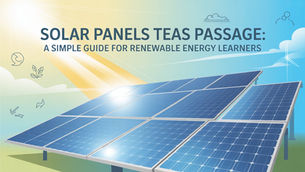 Solar Panels TEAS Passage: Guide for Renewable Energy Learners