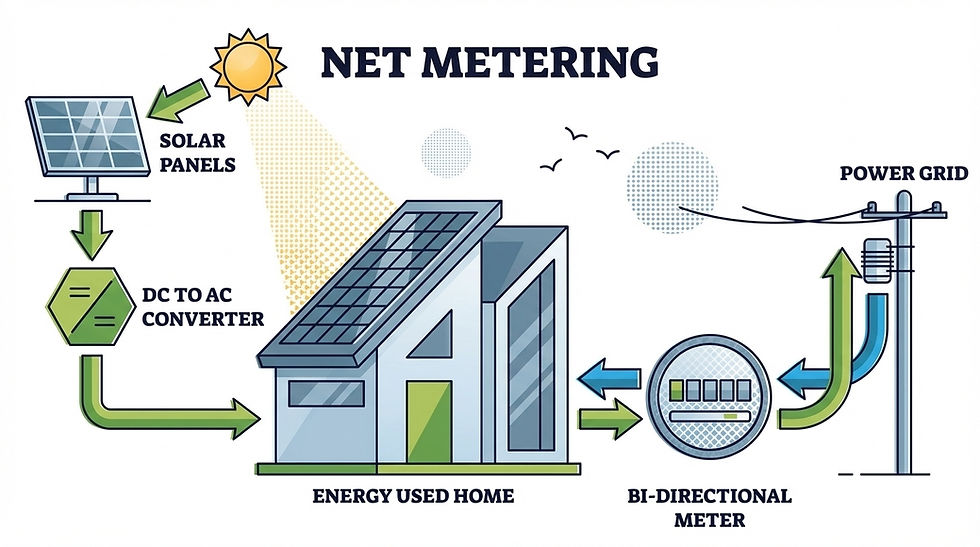 How Does Net Metering Work