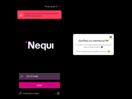 Una desconexión digital que puso en pausa la banca móvil: la caída global que afectó a Nequi y otros servicios
