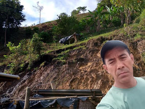 Cuando la tierra no da tregua: la historia de un padre que resiste con sus hijos en las montañas del Tolima