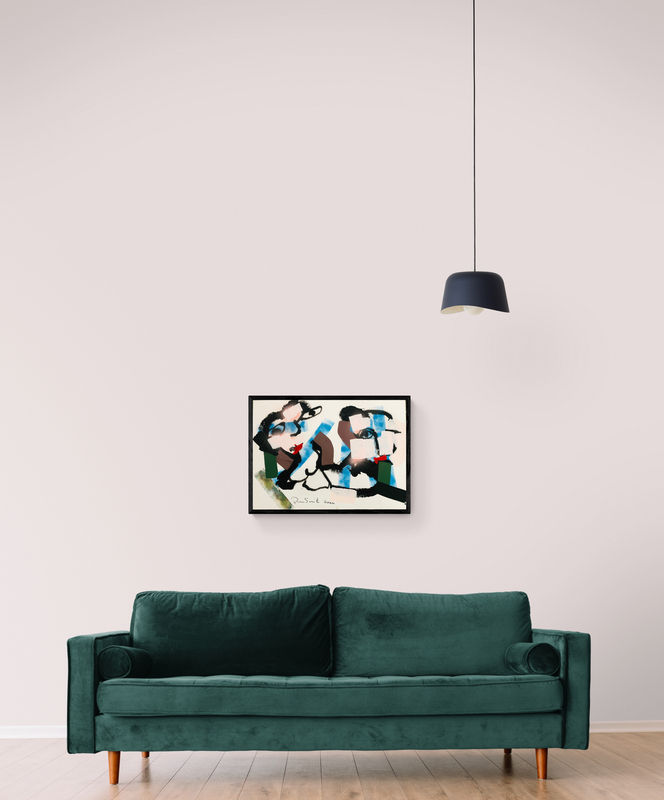 Miniatura: Couple 50/70cm on paper