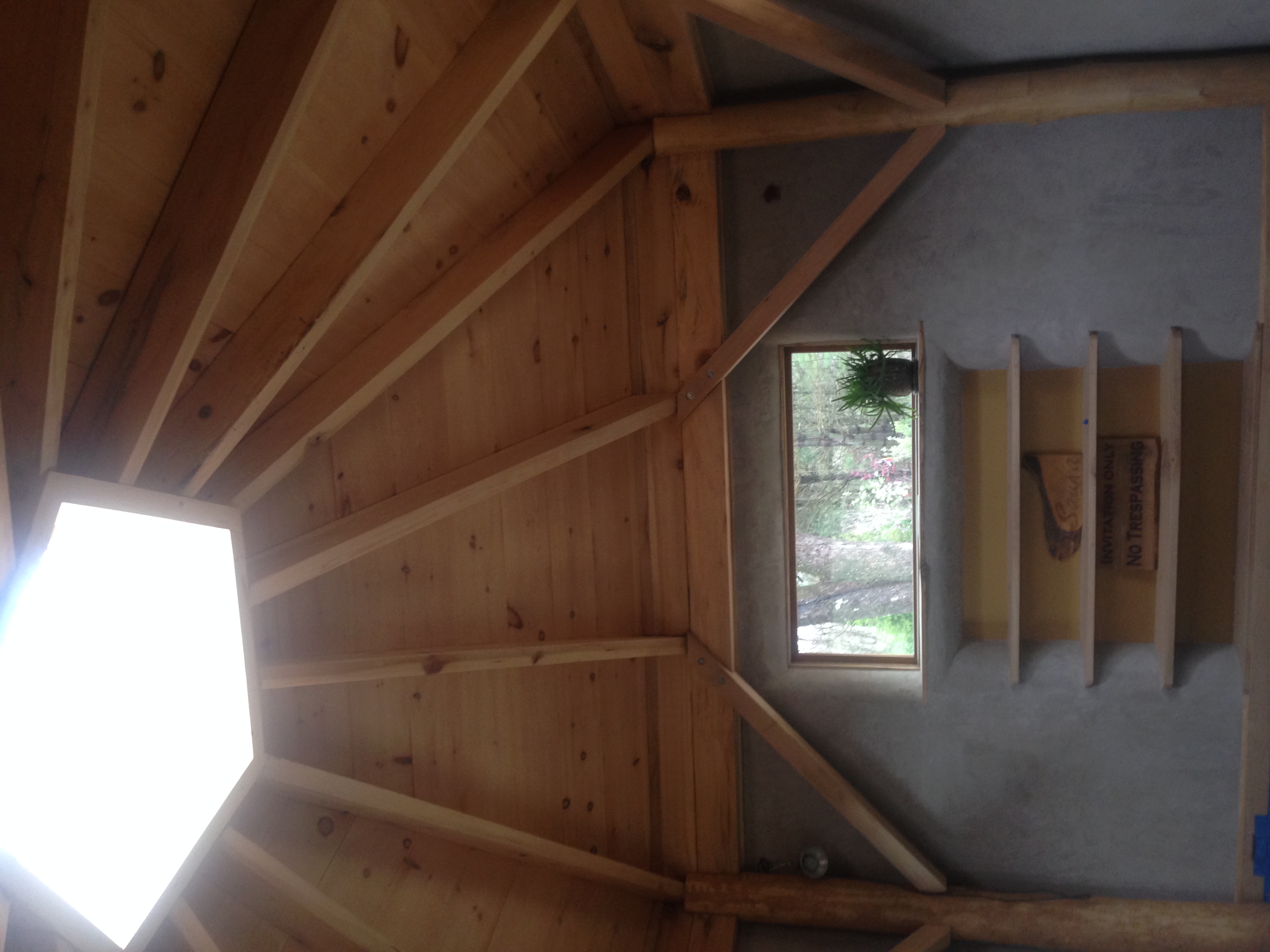 Roof insulated from outside