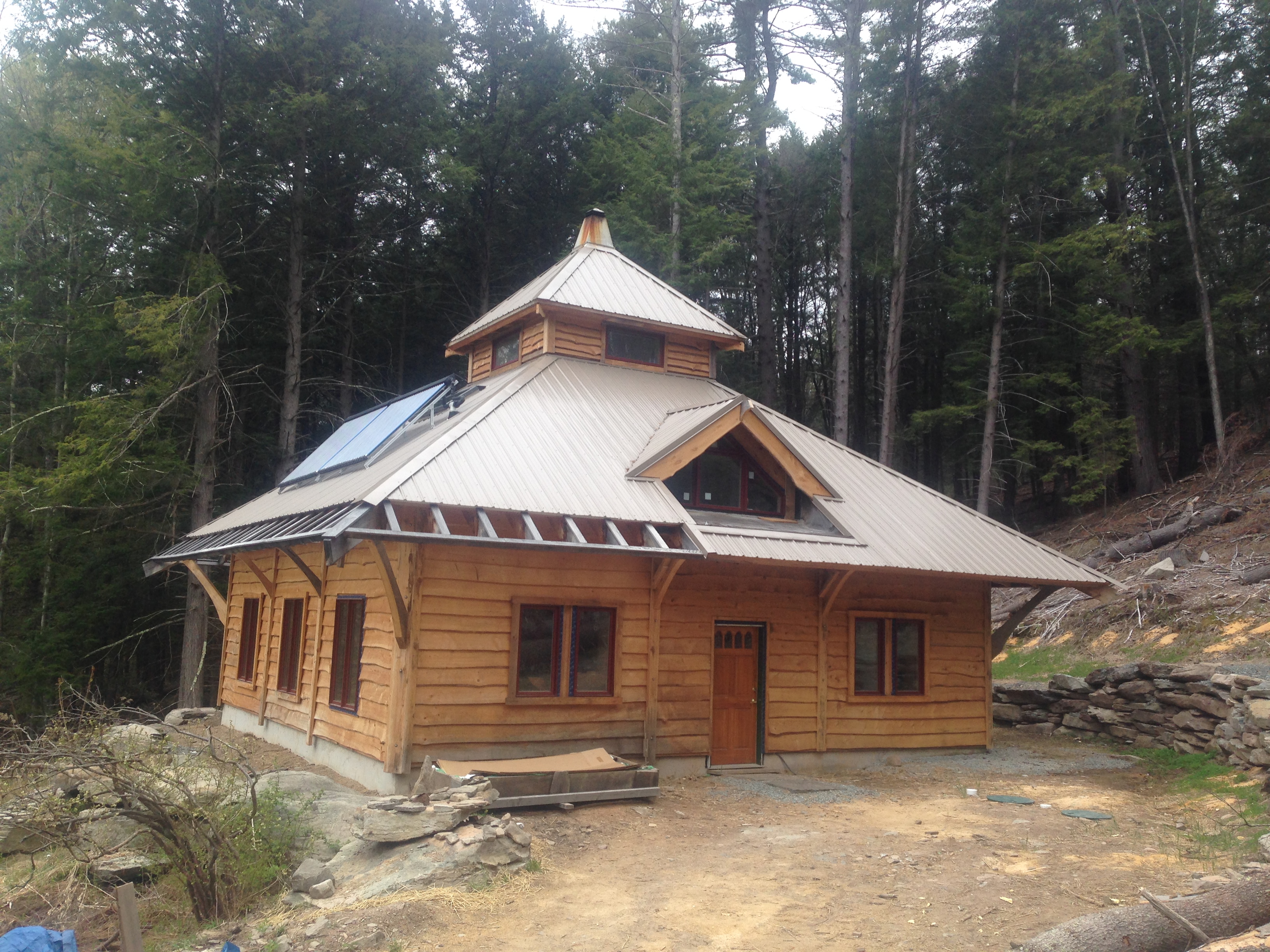 Wood siding