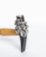 Bague artisanale argent avec fragment de quartz brut