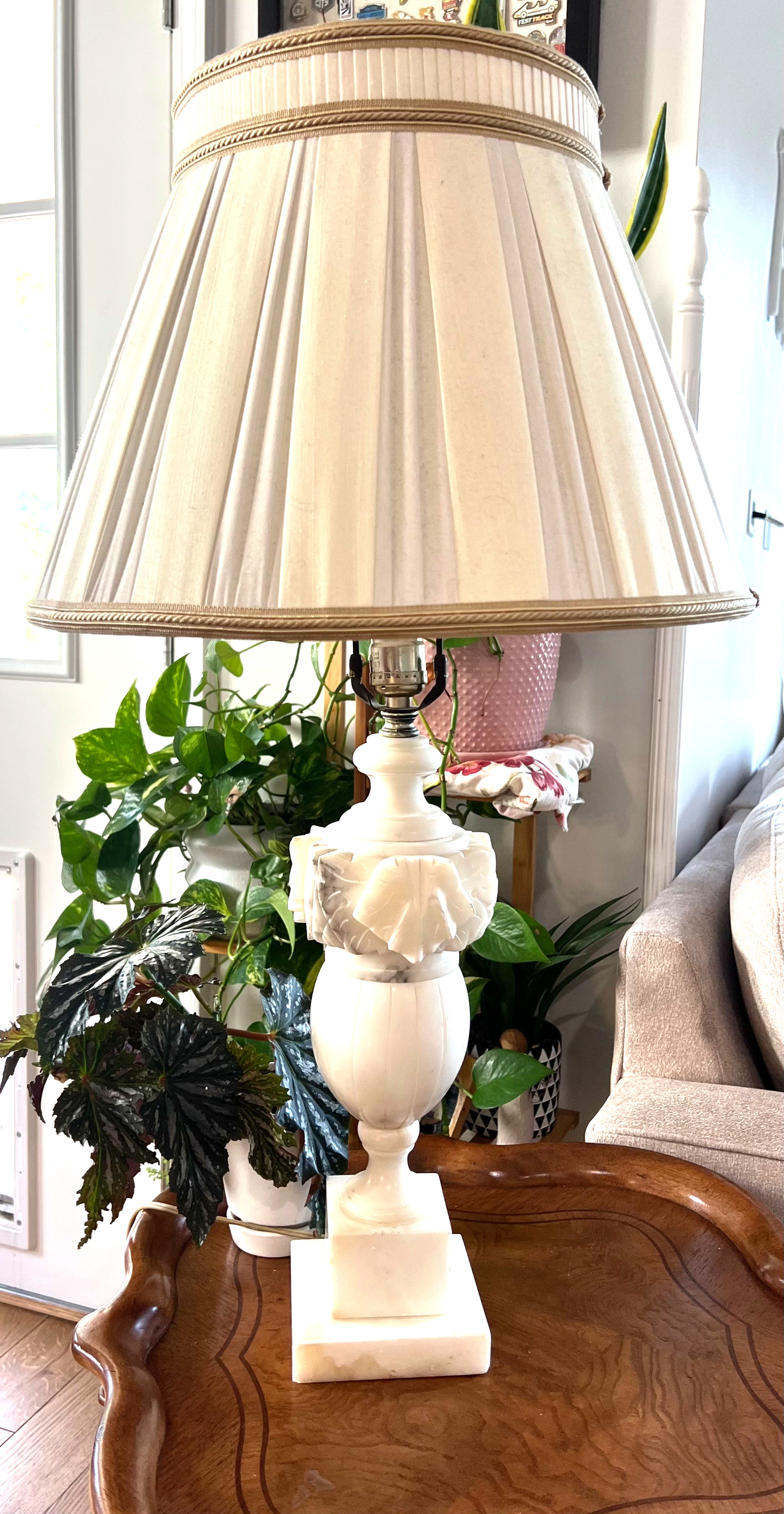 Alabaster Lamp
