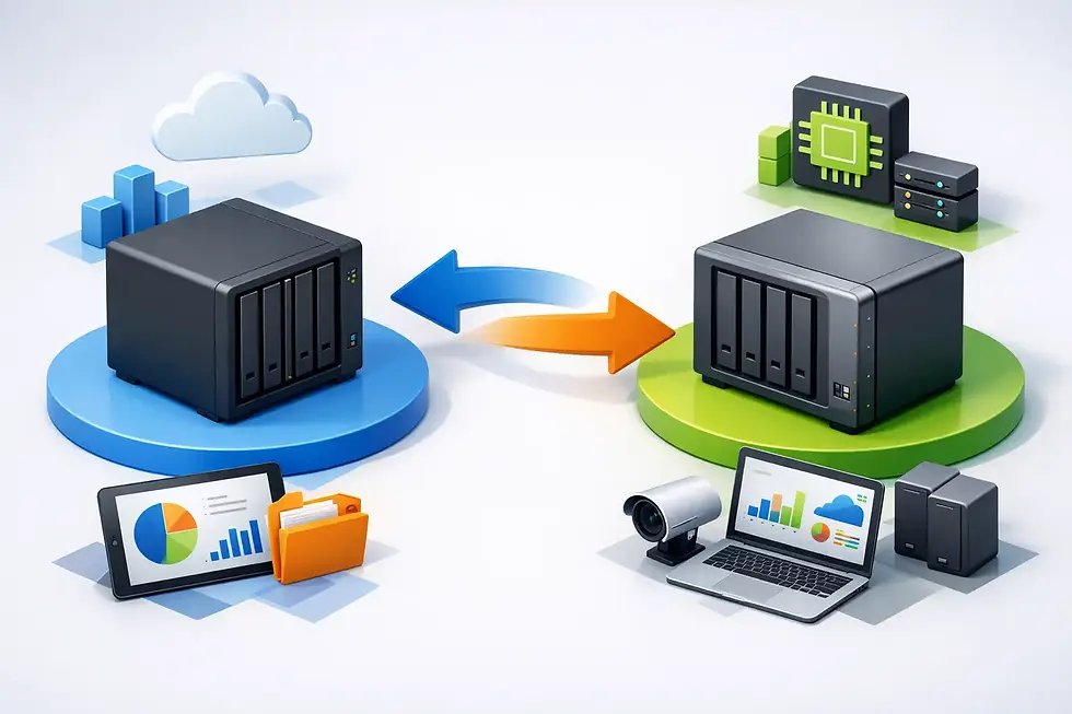 Synology vs QNAP for Small Business Buyers