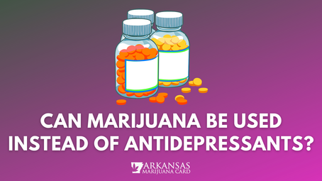 Can Marijuana Be Used Instead of Antidepressants?