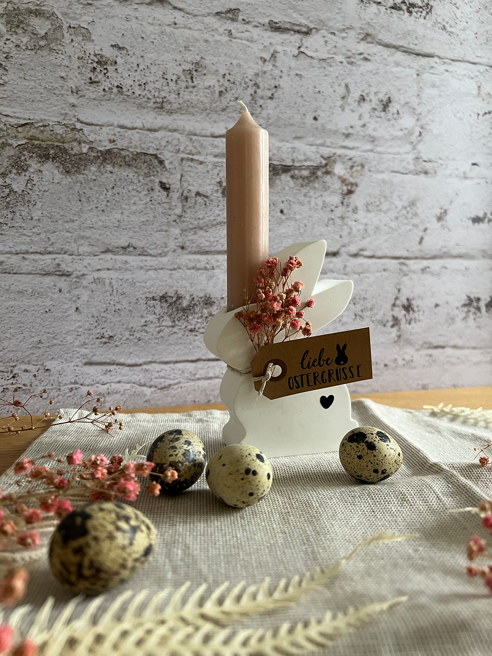 Miniaturbild: Kerzenhalter Hase