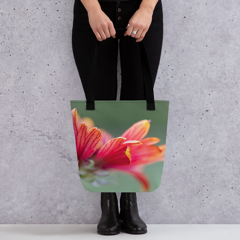 Thumbnail: Carry Wonder: Blanket Flower Fine Art Tote Bag (Small)