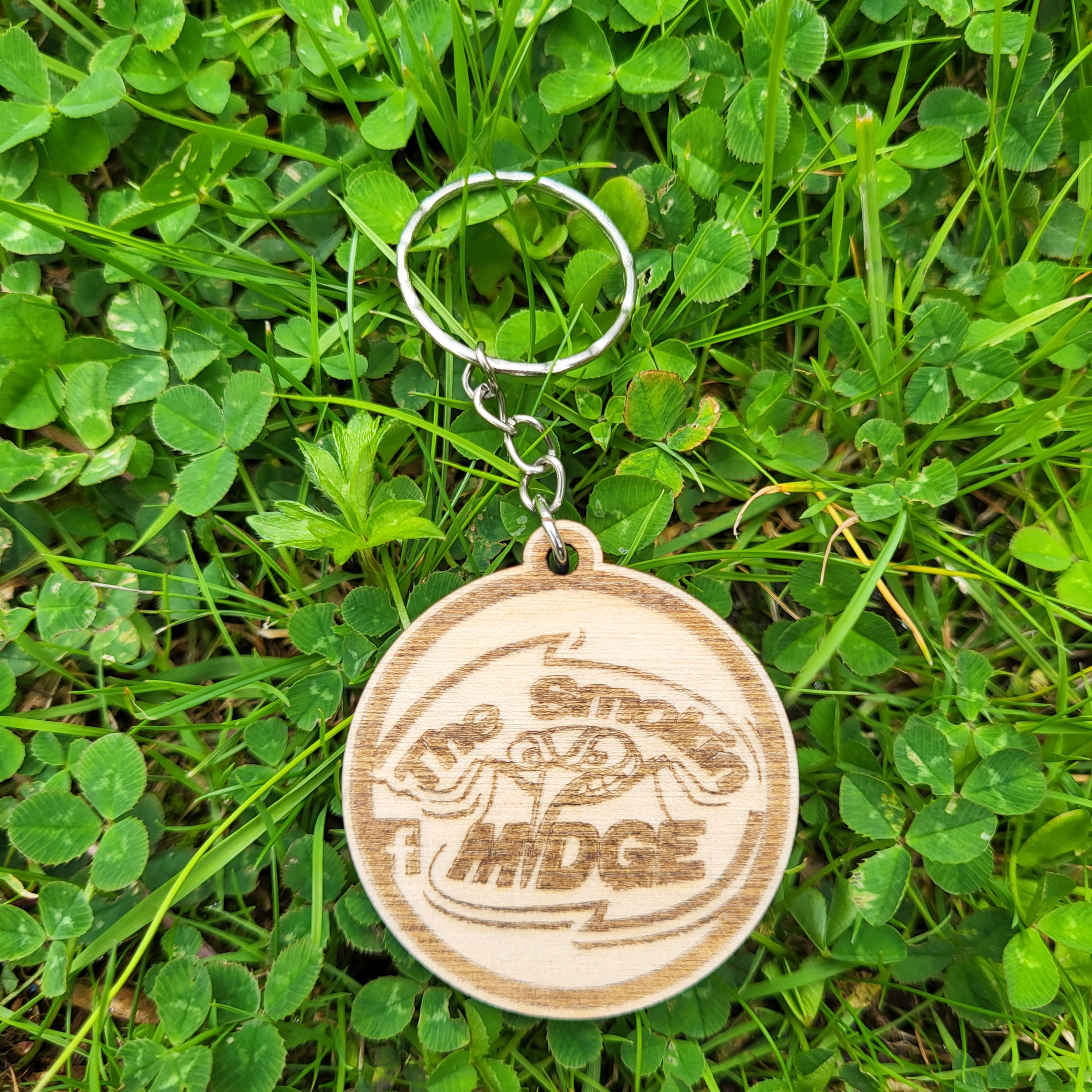 Smokin Midge Keyring