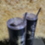 Thumbnail: 20oz Black Skinny Tumbler
