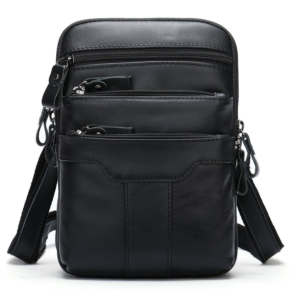 Vintage Cowhide Messenger Bag