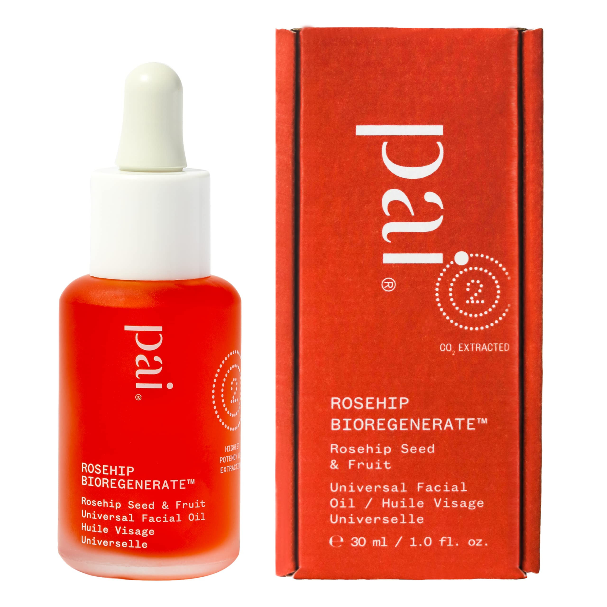 PAI All-Skin Rosehip Regenerative Oil | Vegan Natural Skincare (1 fl oz)