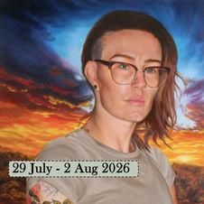 Join Artist Mel Taylor in this 3 day portrait masterclass where she will step you through classic and contemporary oil painting techniques focusing on layering paint to create a realistic portrait. This workshop will focus on:
•	Colour harmony and unifying colour across the work
•	Creating realistic skin colours and textures
•	Layering paint thinly to create luminosity and a life-like effect
•	Using mediums and techniques such as glazing and scumbling
•	Laying realistic foundations early through toning and grisaille
This workshop is inclusive of tuition, all meals and accommodation.
