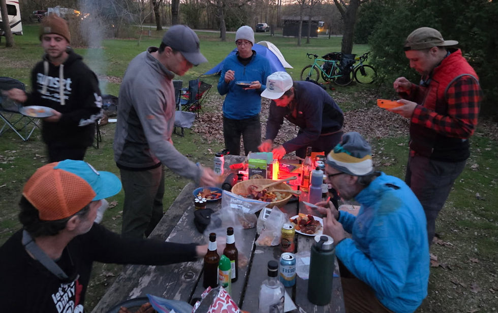 Camp Meal at Merrill Park