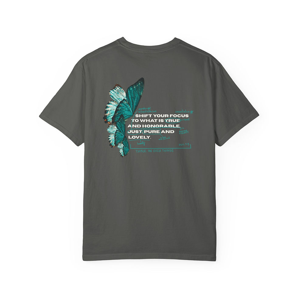 Thumbnail: Shifted Focus Butterfly T-shirt