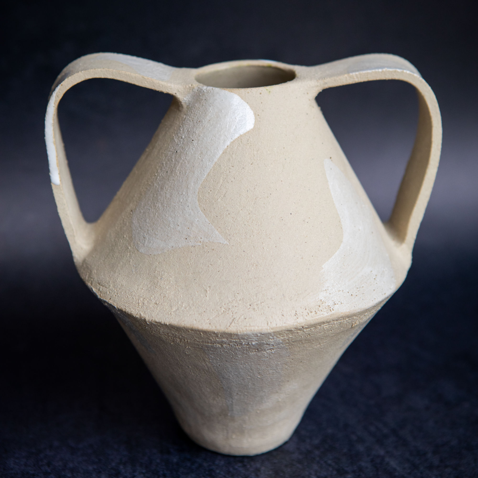 Vase amphore - Blanc