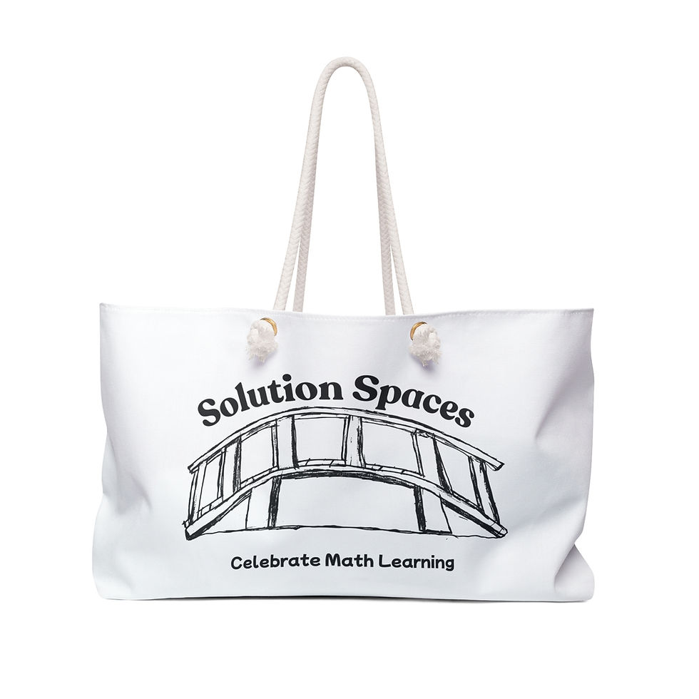 Celebrate Math Learning All-Purpose Tote Bag
