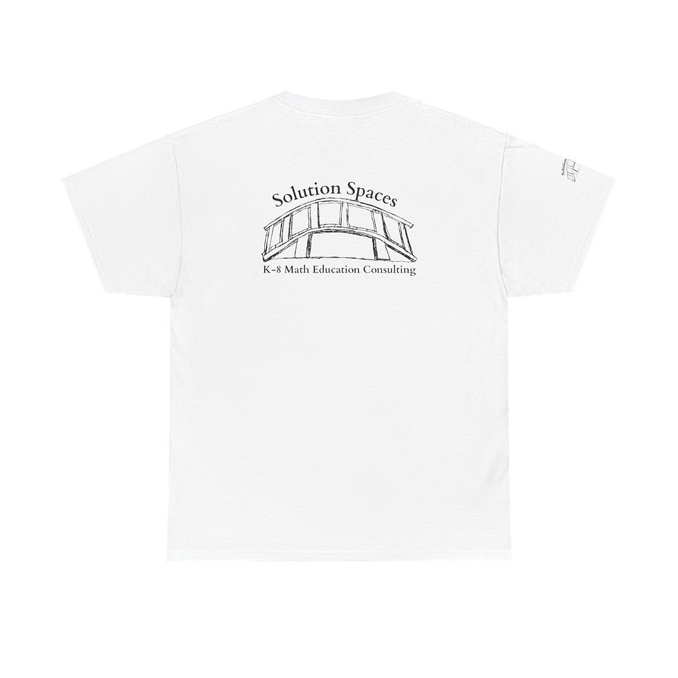 Thumbnail: Let Them Speak-Celebrate Math Voices Unisex Motto Tee