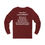Thumbnail: How Do I Learn Math? Solution Spaces Unisex Long Sleeve Tee 