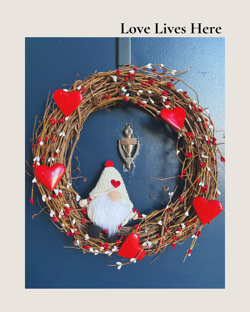 One Wreath, Every Season: My Valentine’s Day Door Decor DIY