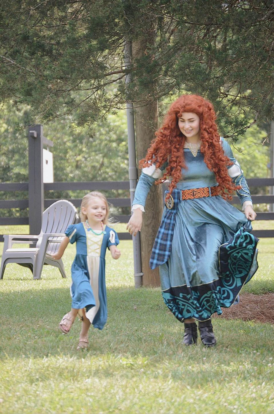 Farm party with Merida 