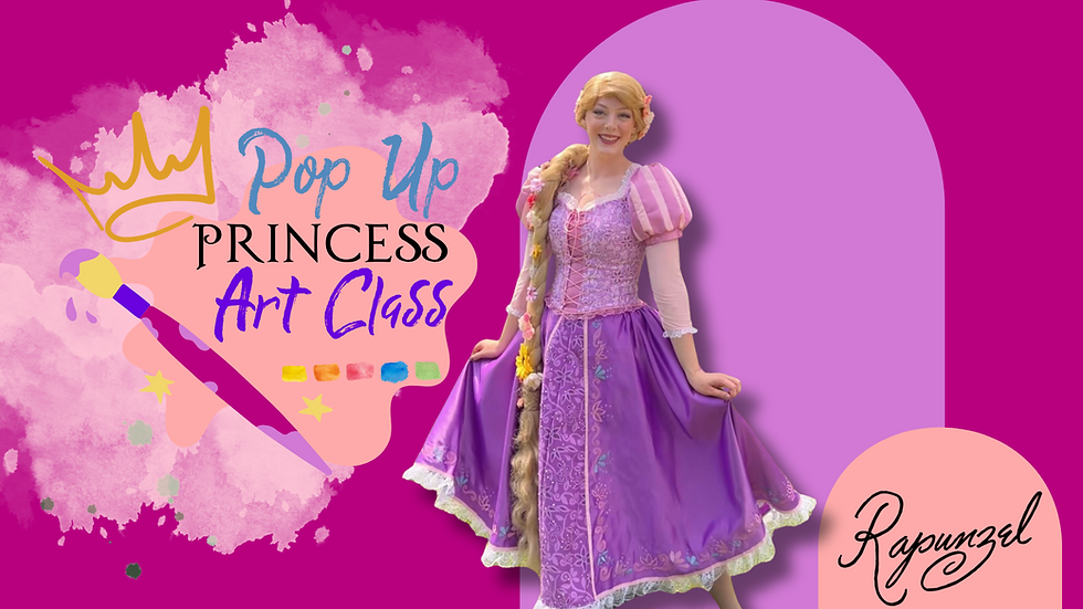 Princess Pop Up Art Class w/ Rapunzel