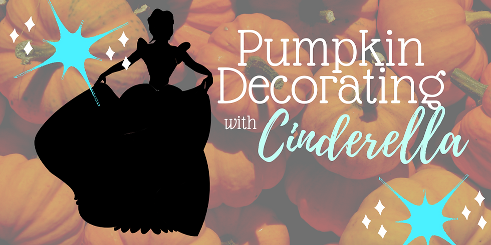 Pumpkin Decorating with Cinderella