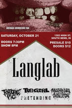 Saturday 10/21 - METAL SHOW: Pretending (Portland, OR) w/s/g Torture Pig, Scumbag Skippy and Tubgirl