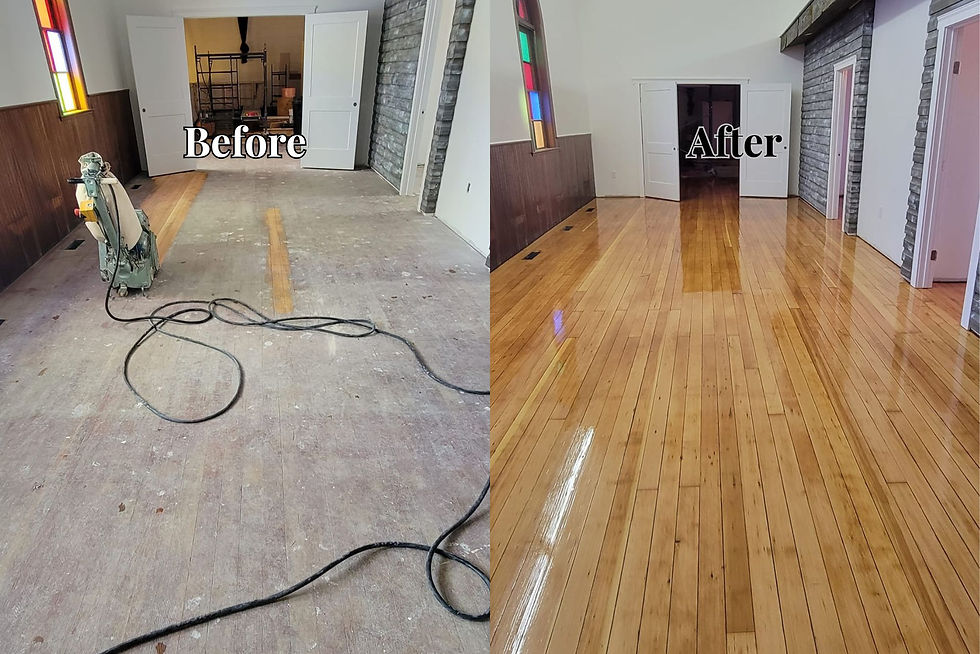 Church Sanding & Refinishing