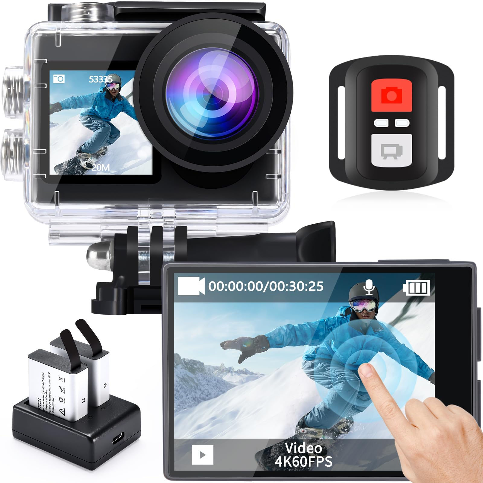 Icefox 4K Ultra HD Action Camera