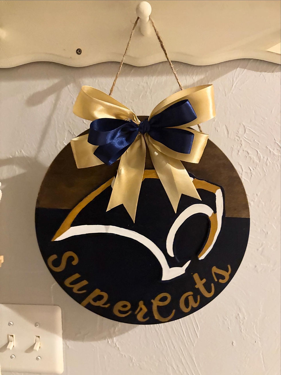 Thumbnail: School spirit door hanger
