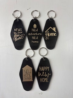 Thumbnail: New home motel keychains