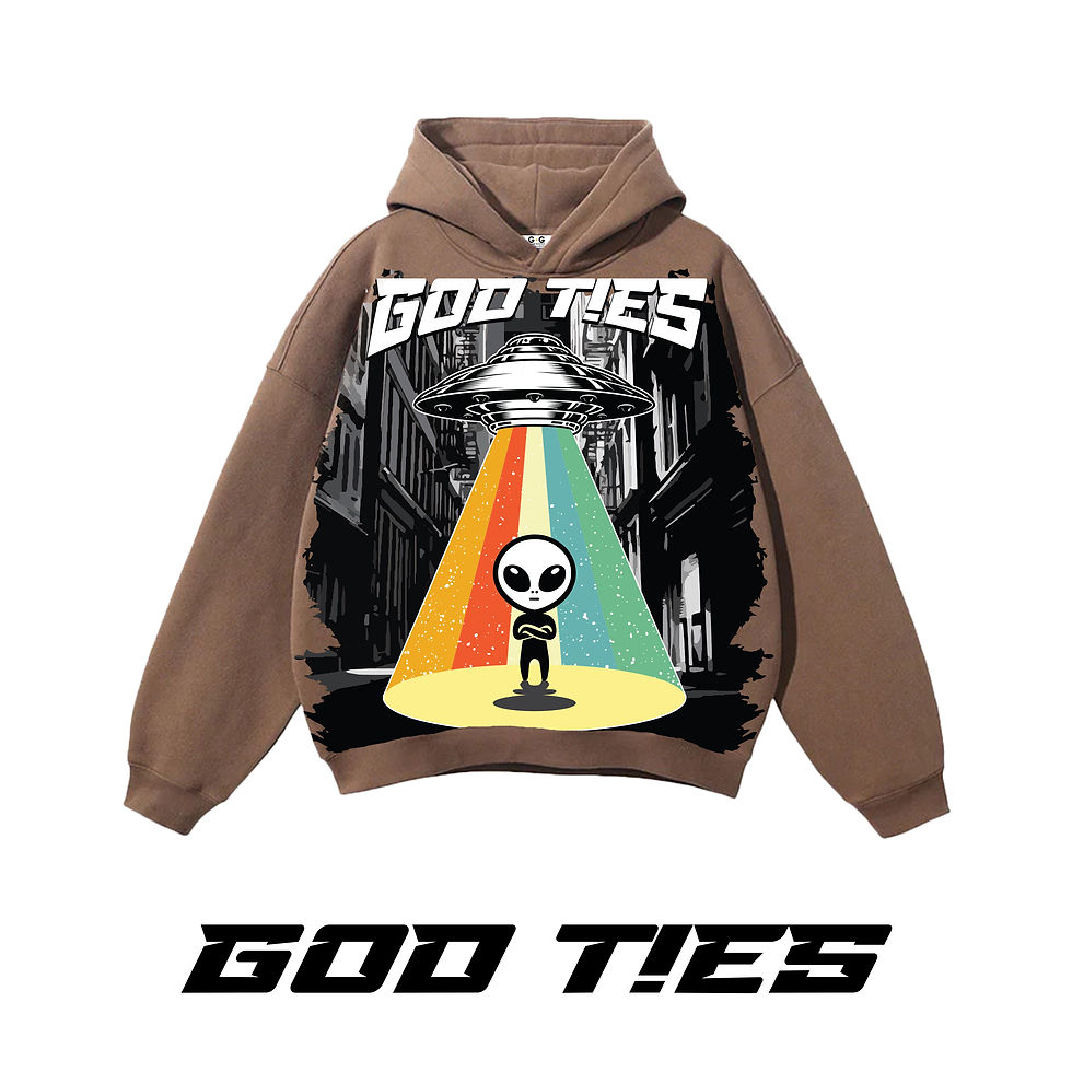Thumbnail: God Ties Hoodie