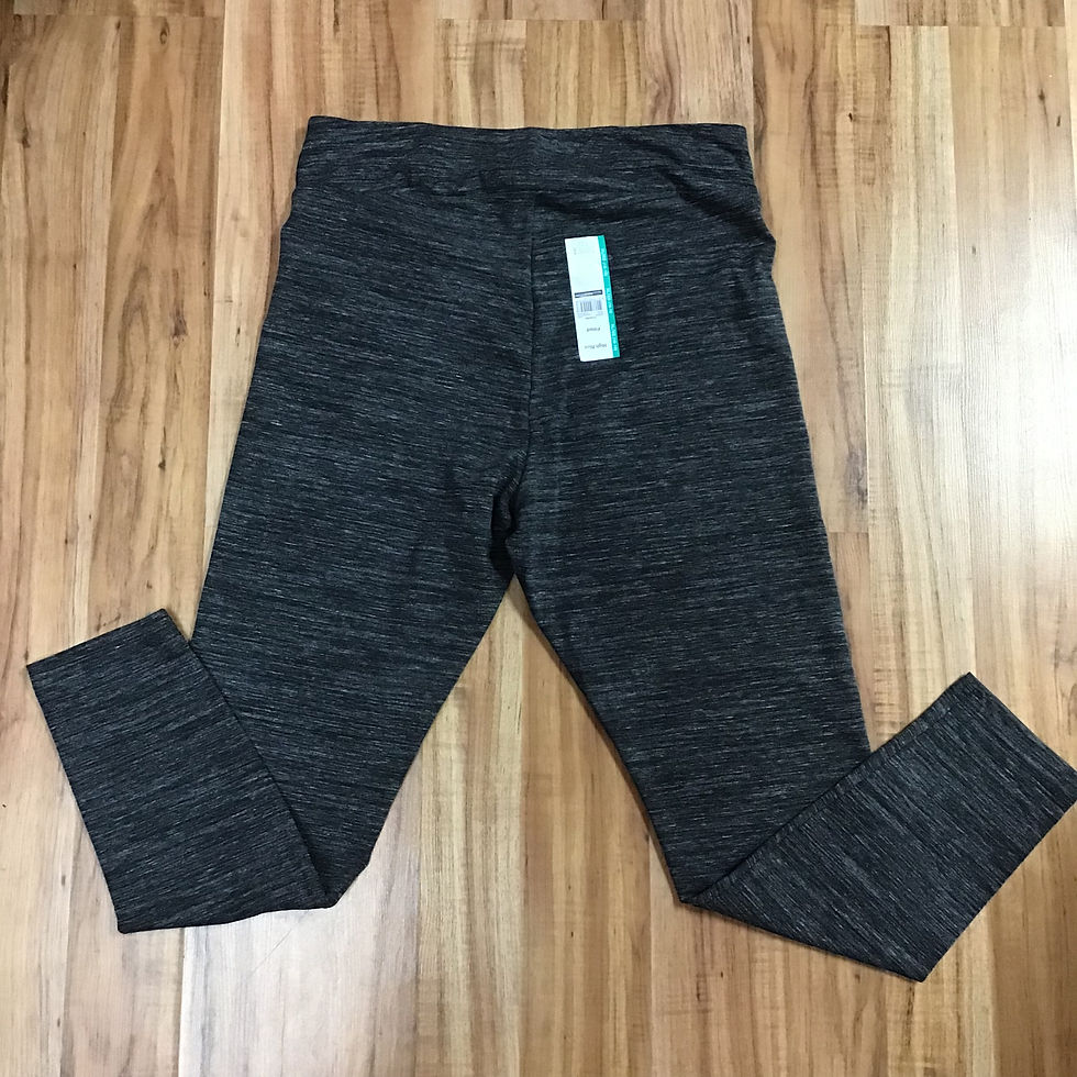 Thumbnail: NWT time & tru gray leggings