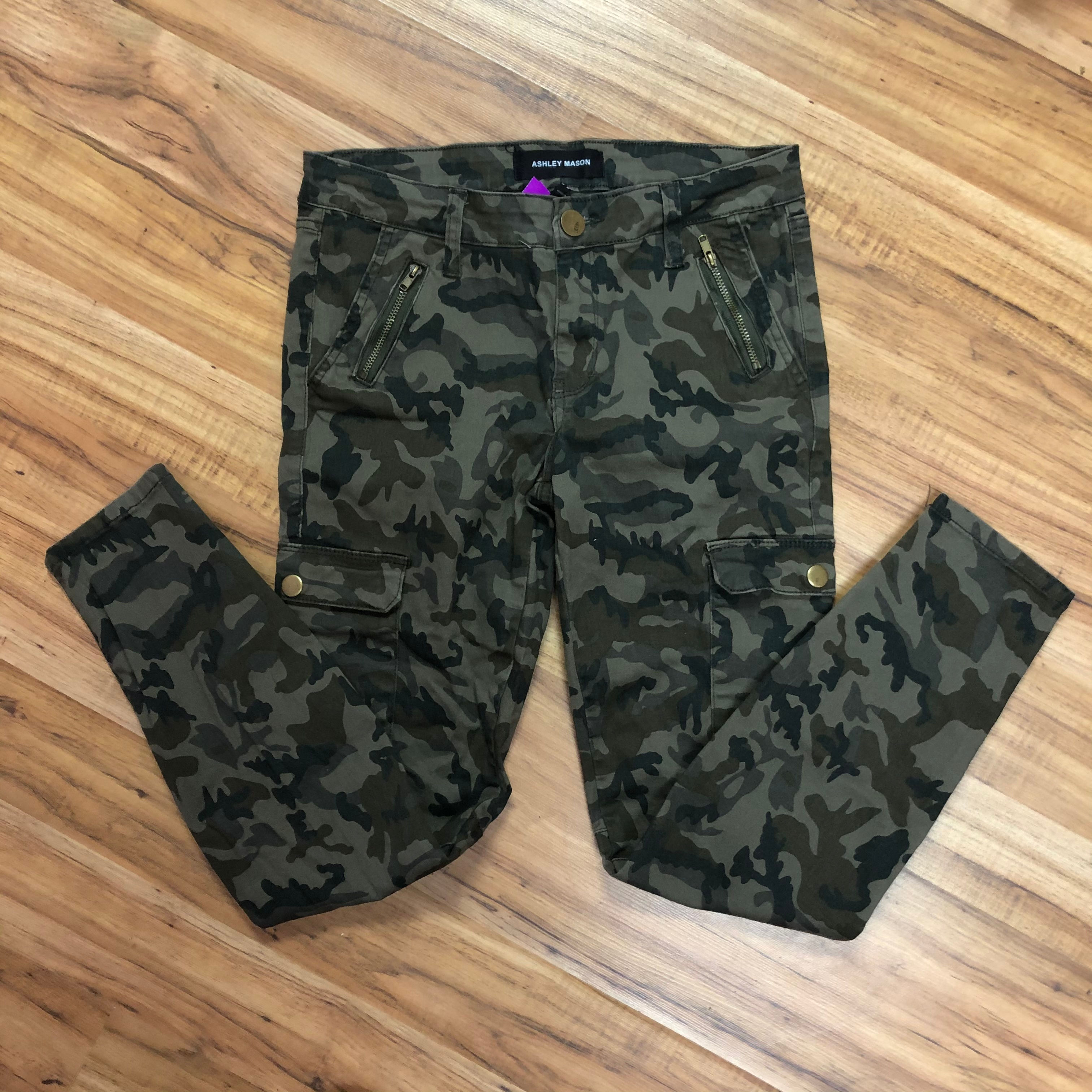 Ashley mason camouflage jeans