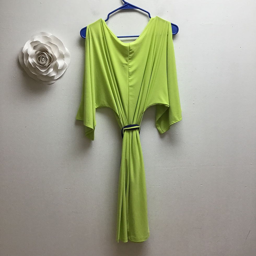 Thumbnail: MSK green & blue dress