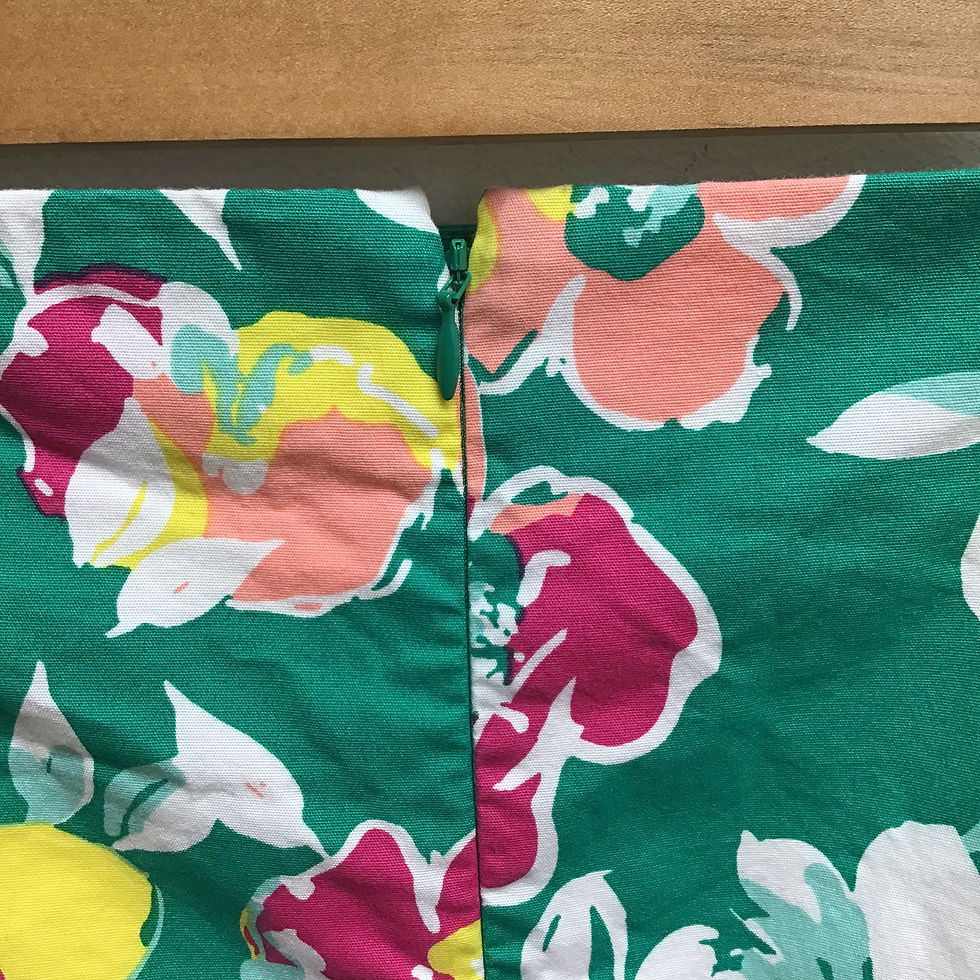 Thumbnail: Kim Rogers Floral Skirt Size 14