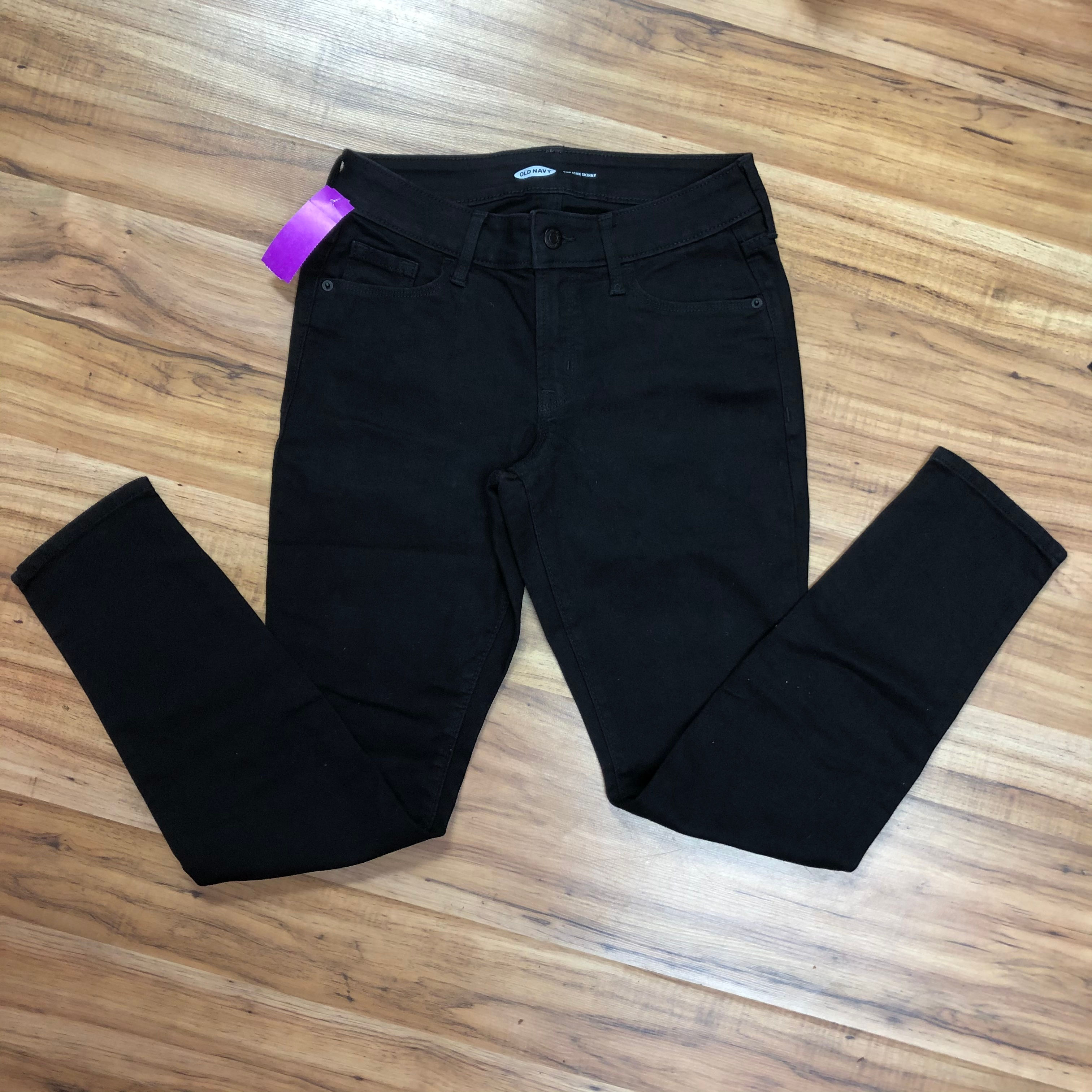 Old navy pop icon black skinny jeans