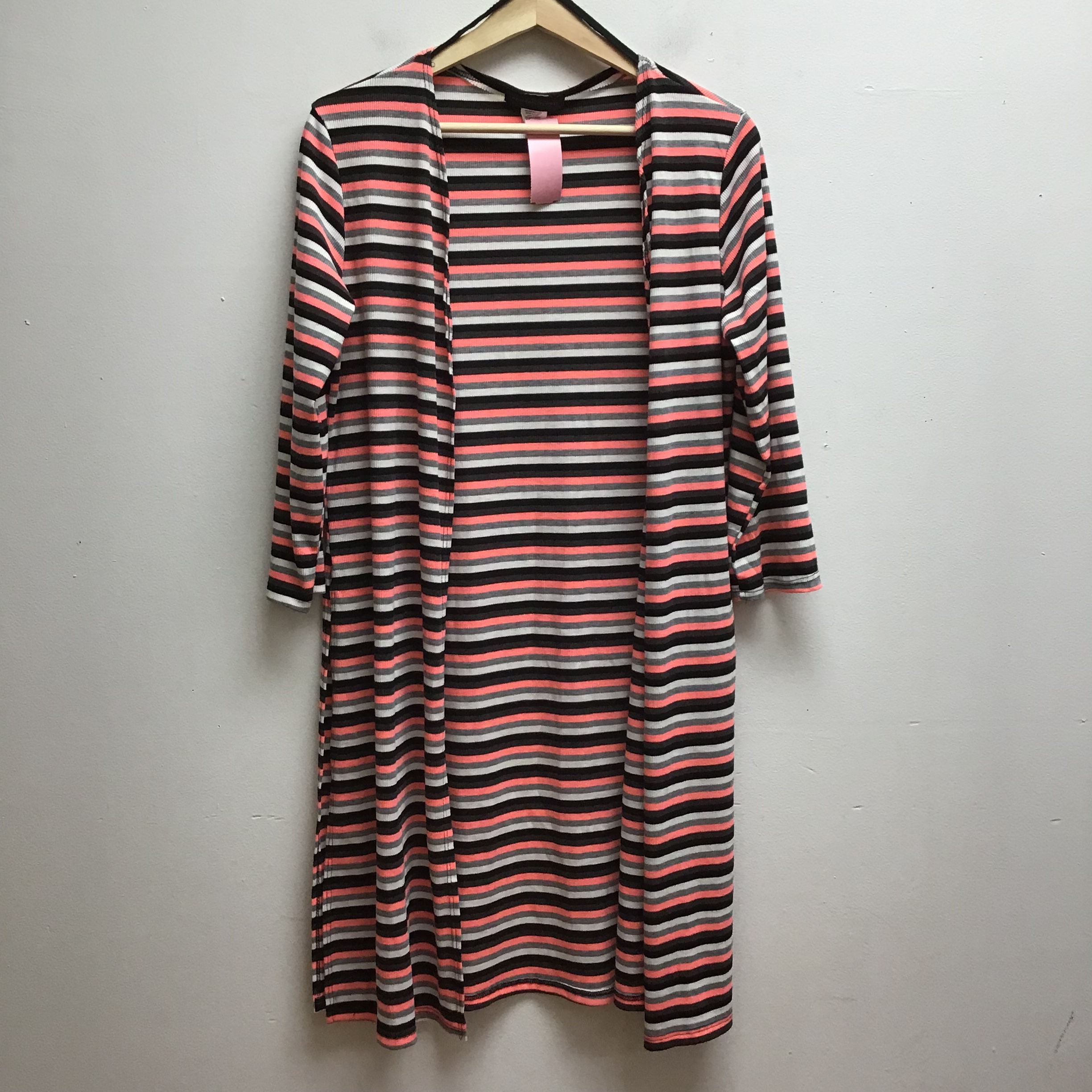 American City Wear Striped Cardigan- Size L