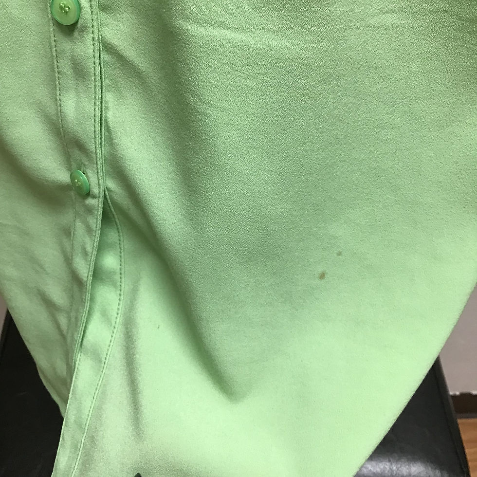 Thumbnail: Talbots Green 3/4 Sleeve Button Up-Size  4P